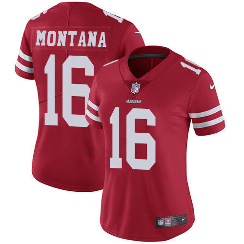 Joe Montana San Francisco 49ers red Untouchable jersey