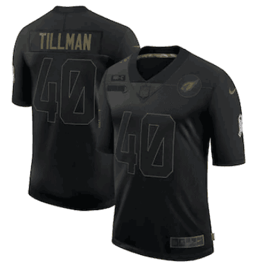Pat Tillman Arizona Cardinals black Salute To Service jersey