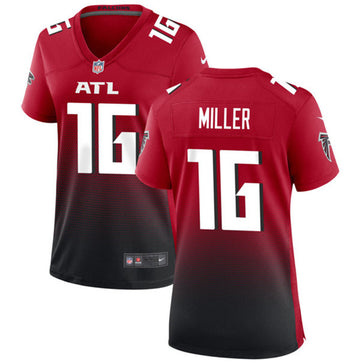 Scott Miller Atlanta Falcons red jersey