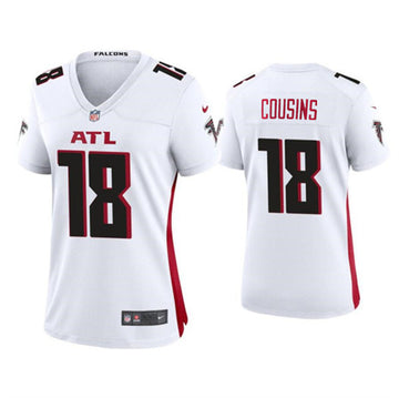 Kirk Cousins Atlanta Falcons white jersey