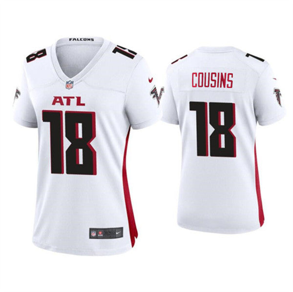 Kirk Cousins Atlanta Falcons white jersey