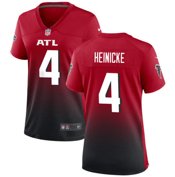 Taylor Heinicke Atlanta Falcons red jersey