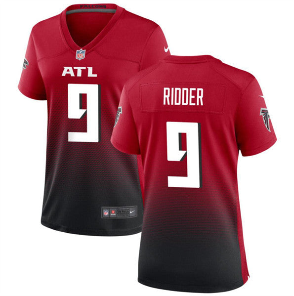 Desmond Ridder Atlanta Falcons red jersey
