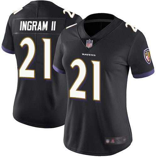 Mark Ingram II Baltimore Ravens black Vapor jersey