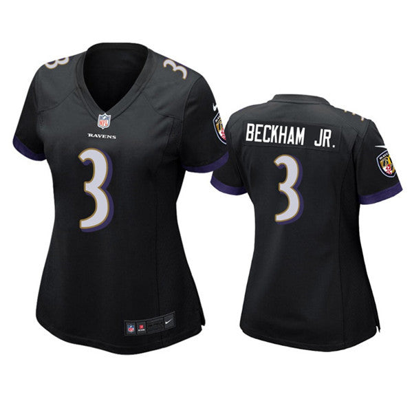 Odell Beckham Jr Baltimore Ravens black jersey