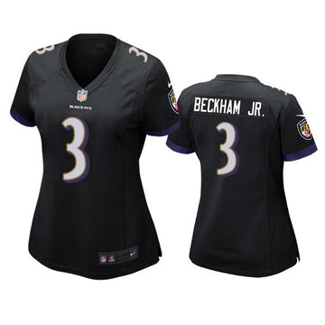 Odell Beckham Jr Baltimore Ravens black jersey
