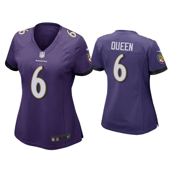 Patrick Queen Baltimore Ravens purple Vapor jersey