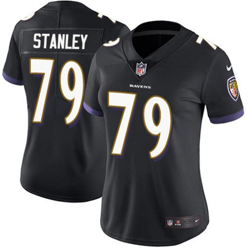 Ronnie Stanley Baltimore Ravens black Vapor jersey