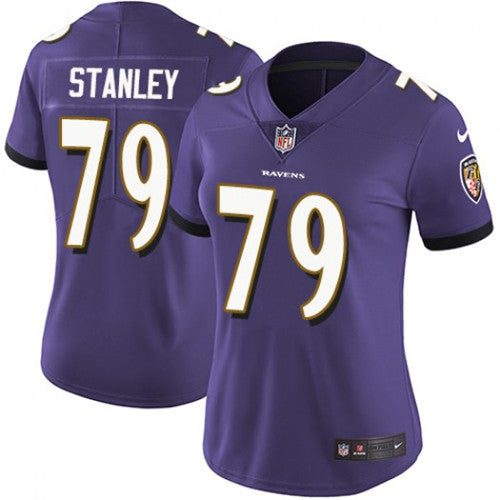 Ronnie Stanley Baltimore Ravens purple Vapor jersey