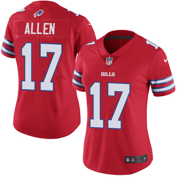 Josh Allen Buffalo Bills red Vapor jersey