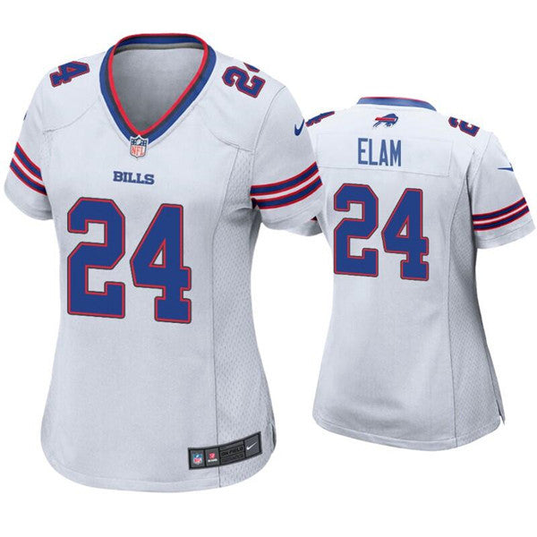 Kaiir Elam Buffalo Bills white jersey