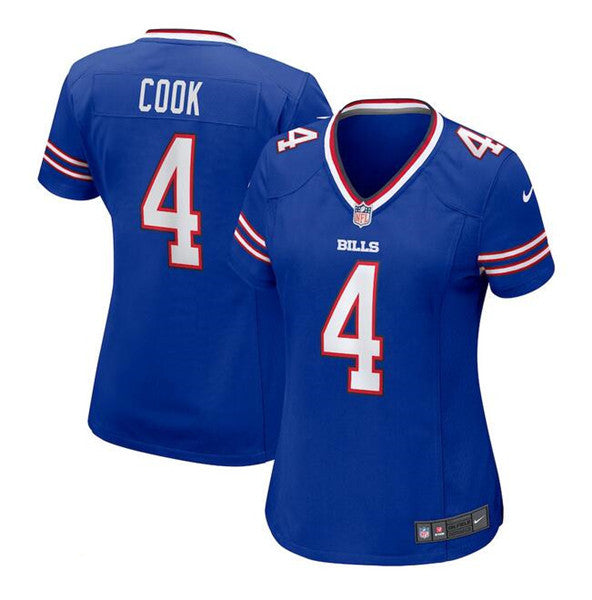 James Cook Buffalo Bills blue jersey