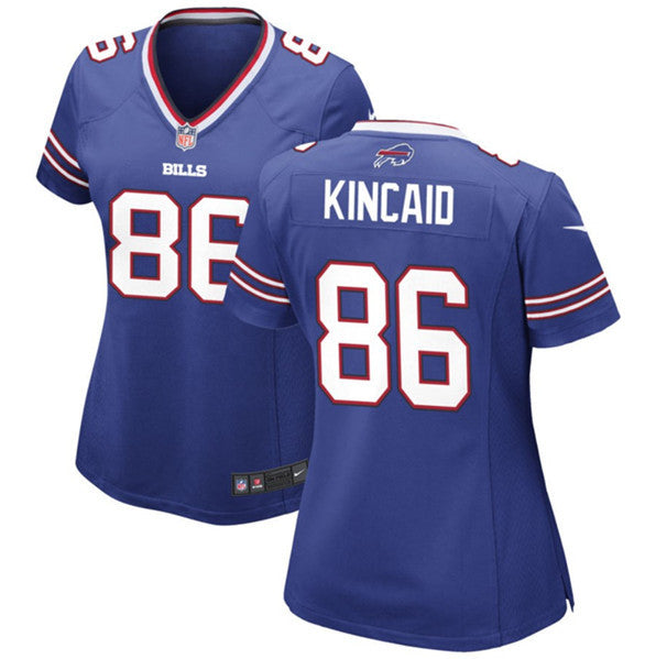 Dalton Kincaid Buffalo Bills blue Game jersey