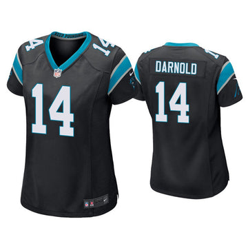 Sam Darnold Carolina Panthers black Vapor jersey