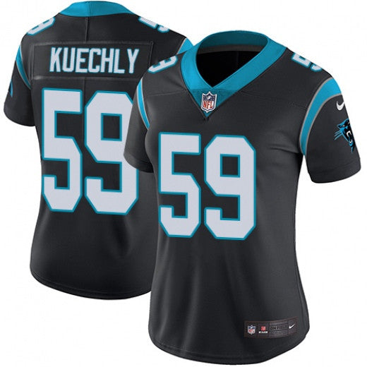 Luke Kuechly Carolina Panthers black Vapor jersey
