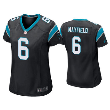 Baker Mayfield Carolina Panthers black Game jersey