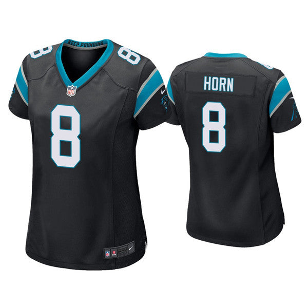 Jaycee Horn Carolina Panthers black Vapor jersey