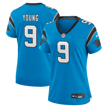 Bryce Young Carolina Panthers blue Game jersey