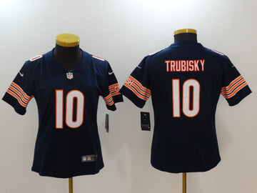 Mitchell Trubisky Chicago Bears navy Untouchable jersey