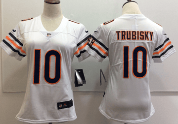 Mitchell Trubisky Chicago Bears white Untouchable jersey