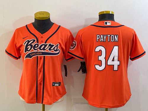 Walter Payton Chicago Bears orange jersey