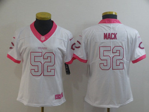 Khalil Mack Chicago Bears white Vapor jersey