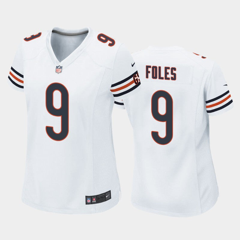 Nick Foles Chicago Bears white jersey