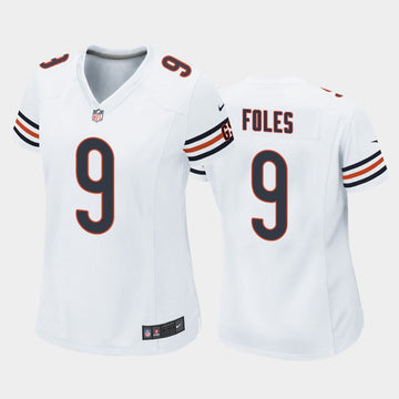Nick Foles Chicago Bears white jersey