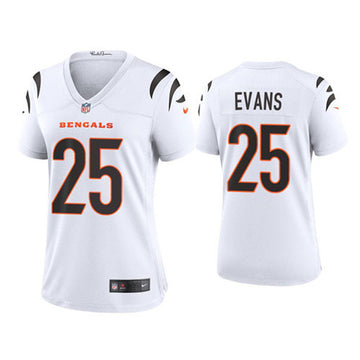 Chris Evans Cincinnati Bengals white Vapor jersey