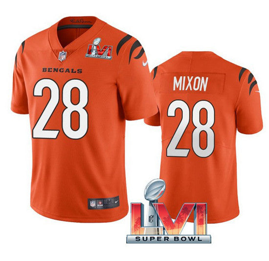 Joe Mixon Cincinnati Bengals orange Vapor jersey