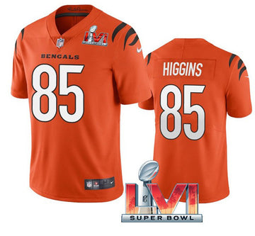 Tee Higgins Cincinnati Bengals orange Vapor jersey