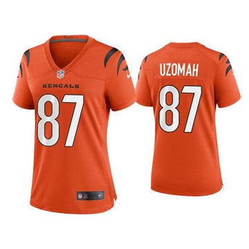 C.J. Uzomah Cincinnati Bengals orange Vapor jersey