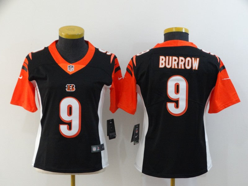 Joe Burrow Cincinnati Bengals black Vapor jersey