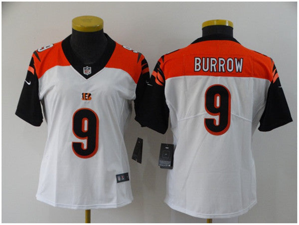 Joe Burrow Cincinnati Bengals white Vapor jersey