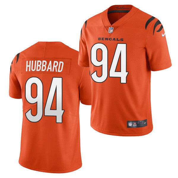 Sam Hubbard Cincinnati Bengals orange Vapor jersey