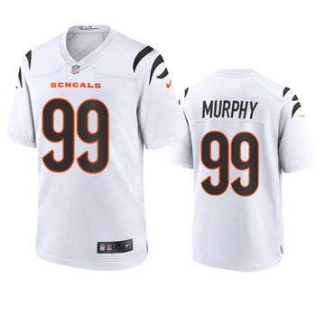 Myles Murphy Cincinnati Bengals white Game jersey