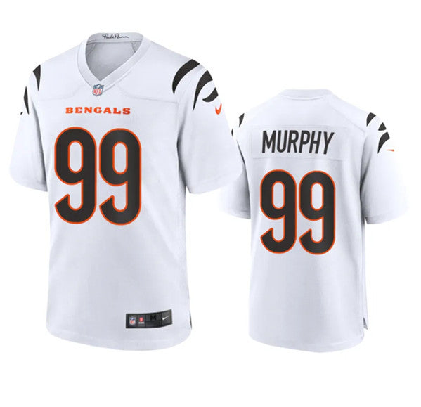 Myles Murphy Cincinnati Bengals white Game jersey