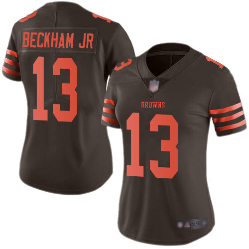 Odell Beckham Jr Cleveland Browns brown Color Rush jersey