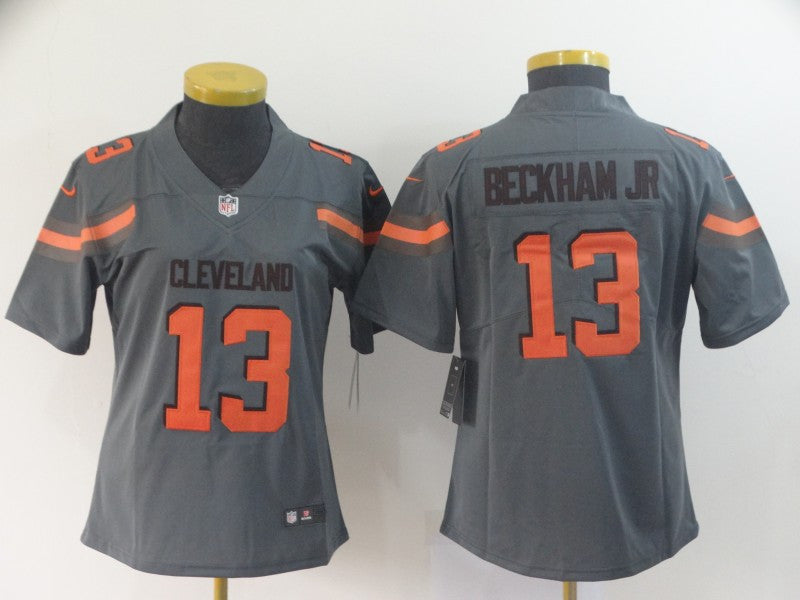 Odell Beckham Jr Cleveland Browns gray Inverted Legend jersey