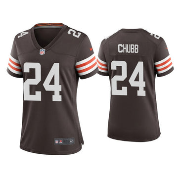 Nick Chubb Cleveland Browns brown jersey