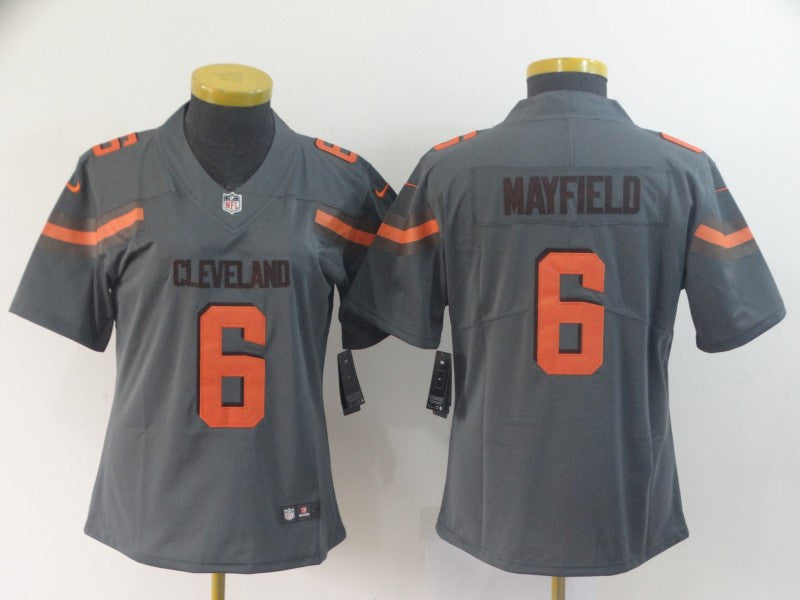 Baker Mayfield Cleveland Browns gray Inverted Legend jersey