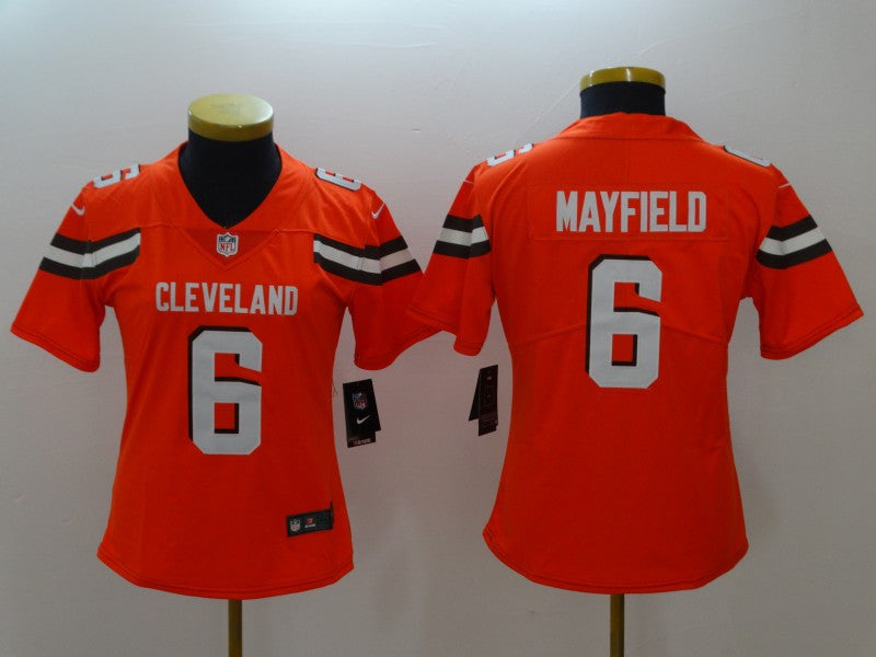 Baker Mayfield Cleveland Browns orange Vapor jersey