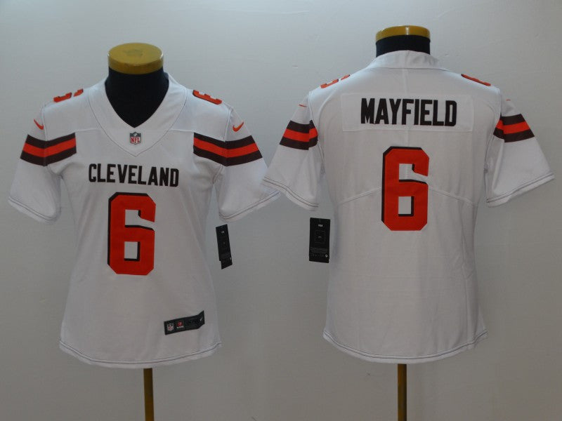 Baker Mayfield Cleveland Browns white Vapor jersey