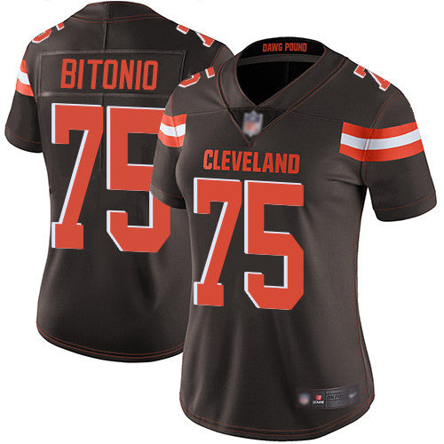 Joel Bitonio Cleveland Browns brown Vapor jersey