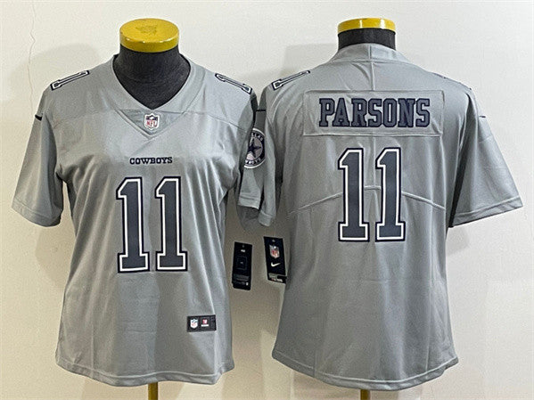 Micah Parsons Dallas Cowboys gray Fashion jersey
