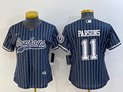 Micah Parsons Dallas Cowboys navy jersey