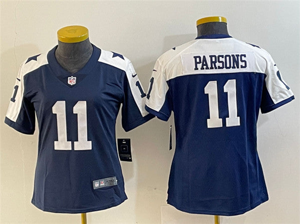 Micah Parsons Dallas Cowboys navy Vapor jersey