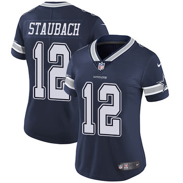 Roger Staubach Dallas Cowboys navy Untouchable jersey