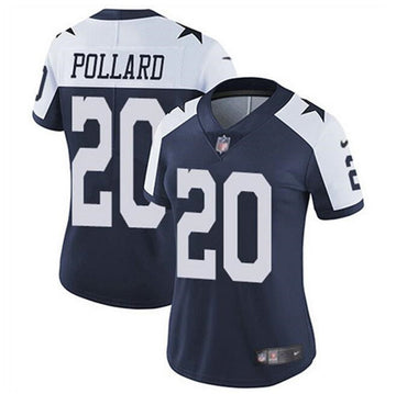 Tony Pollard Dallas Cowboys navy Vapor jersey