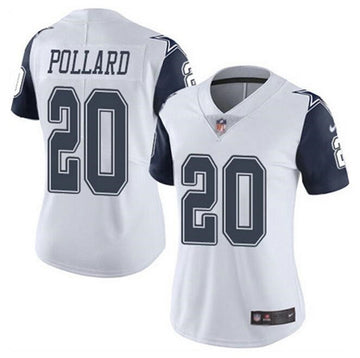 Tony Pollard Dallas Cowboys white Vapor jersey